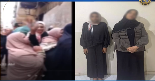 فيديو مشاجرة سيدتين بكفر الشيخ