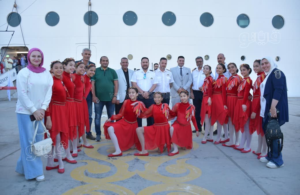 &nbsp;بورسعيد تستقبل 2700 سائح أجنبي على متن السفينة MSC Armonia، فيتو&nbsp;