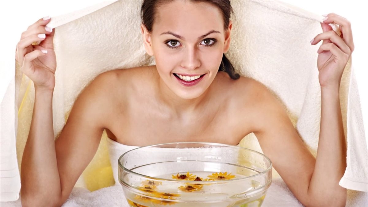 حمام بخار لبشرتك