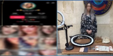 ضبط تيك توكر شهيرة لنشرها مقاطع فيديو خادشة للحياء بالهرم
