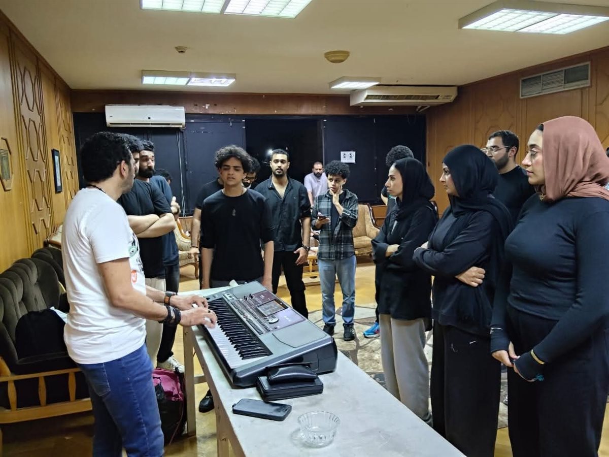 جانب من التدريبات داخل الورش، فيتو