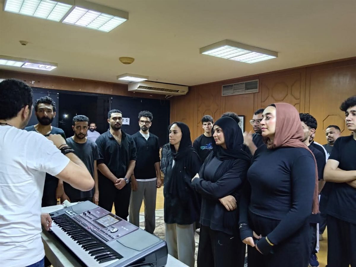 جانب من التدريبات داخل الورش، فيتو