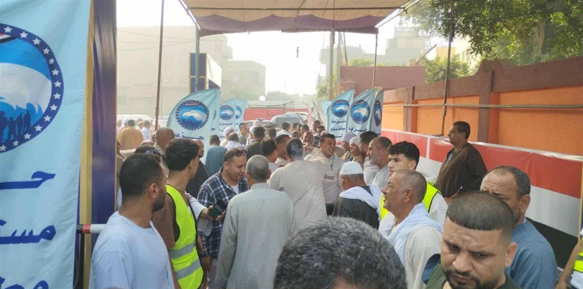 توافد أهالي بني سويف علي انتخابات النواب