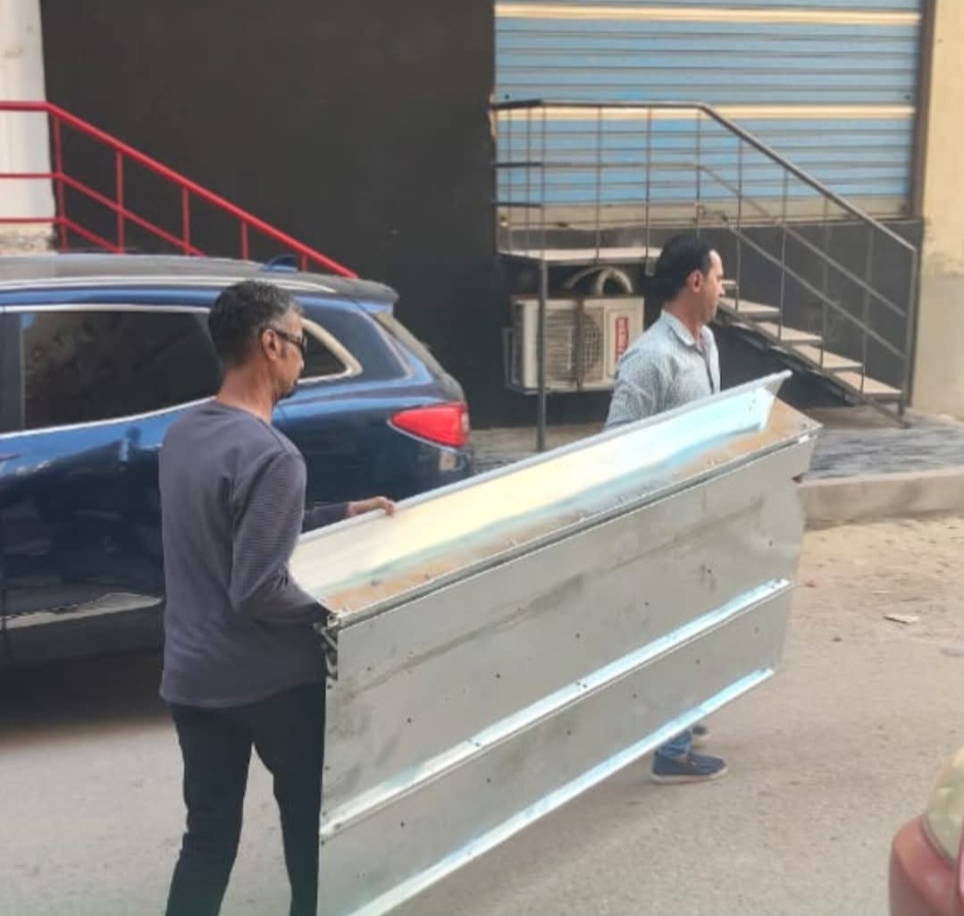 جانب من إزالة المصعد، فيتو