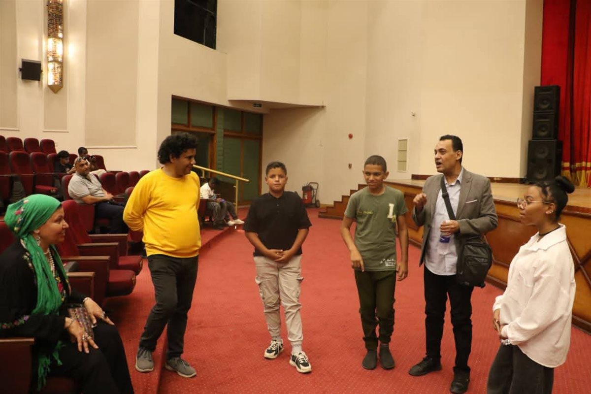 جانب من فاعليات الورش، فيتو