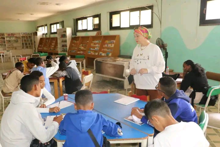 جانب من فاعليات الورش، فيتو