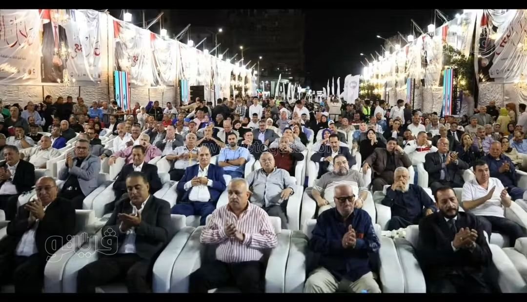 مؤتمر حاشد لدعم مرشح القائمه الوطنية ببورسعيد، فيتو