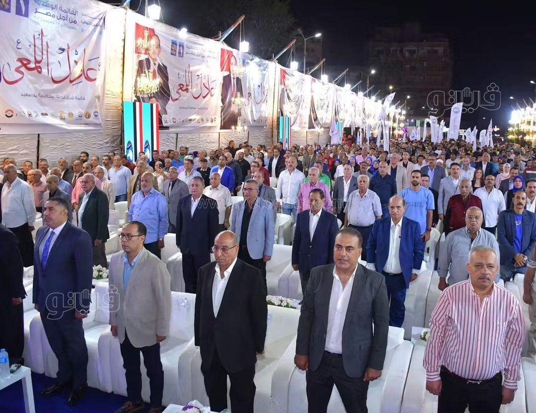 مؤتمر حاشد لدعم مرشح القائمه الوطنية ببورسعيد، فيتو