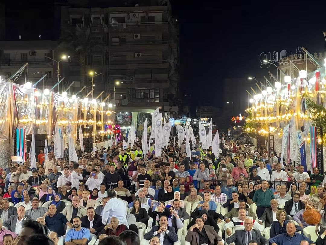 مؤتمر حاشد لدعم مرشح القائمه الوطنية ببورسعيد، فيتو