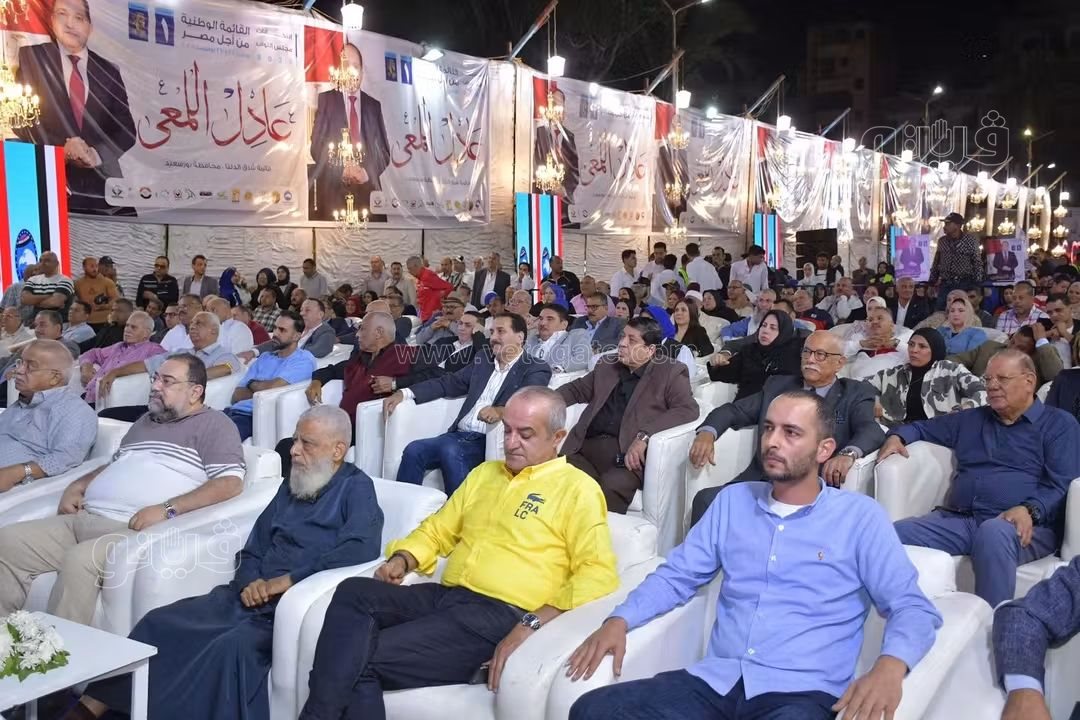 مؤتمر حاشد لدعم مرشح القائمه الوطنية ببورسعيد، فيتو