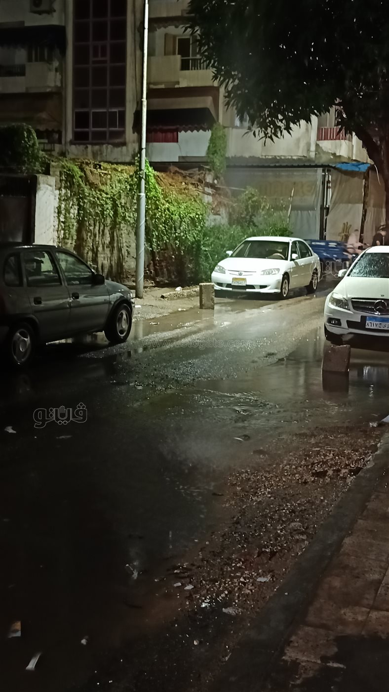 سقوط أمطار غزيرة ببورسعيد، فيتو