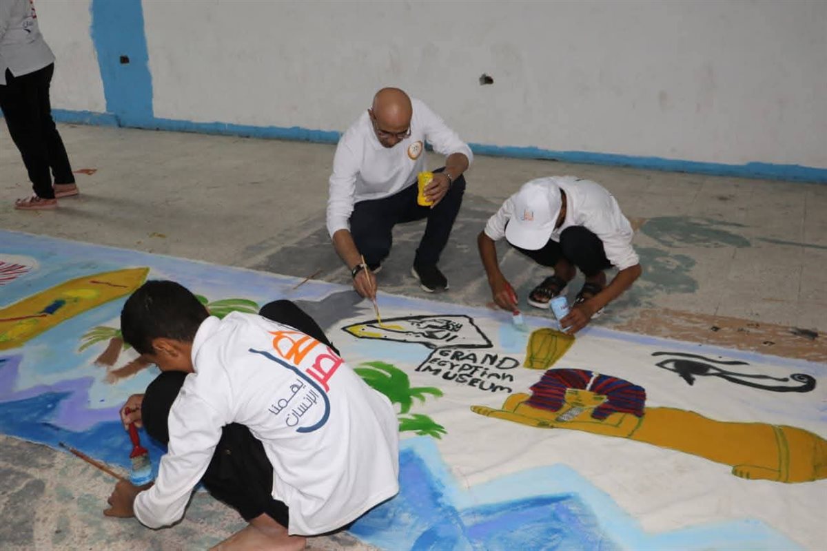 جانب من فاعليات الورش، فيتو