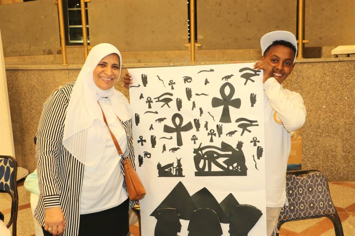 جانب من فاعليات الورش، فيتو