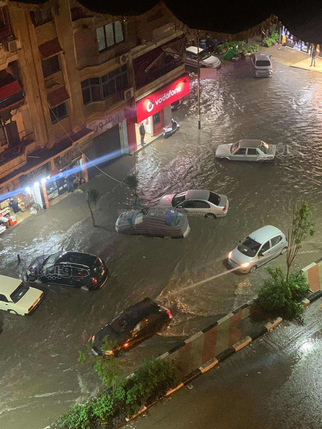 سقوط الامطار الغزيرة المتواصلة ببورفؤاد، فيتو