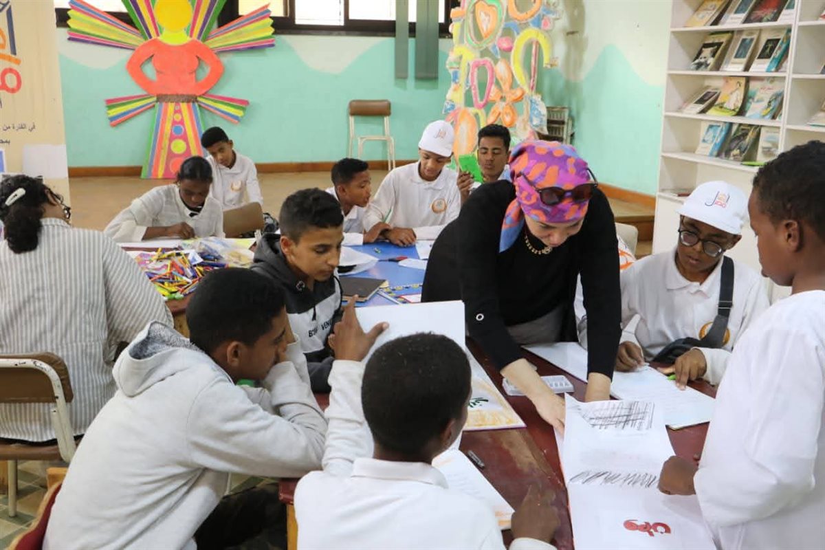 جانب من فاعليات الورش،فيتو