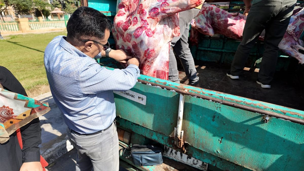 جانب من ضبط السيارة،فيتو