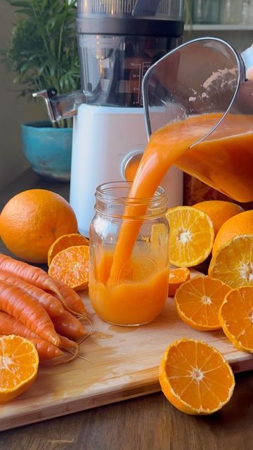 عصير الجزر بالبرتقال