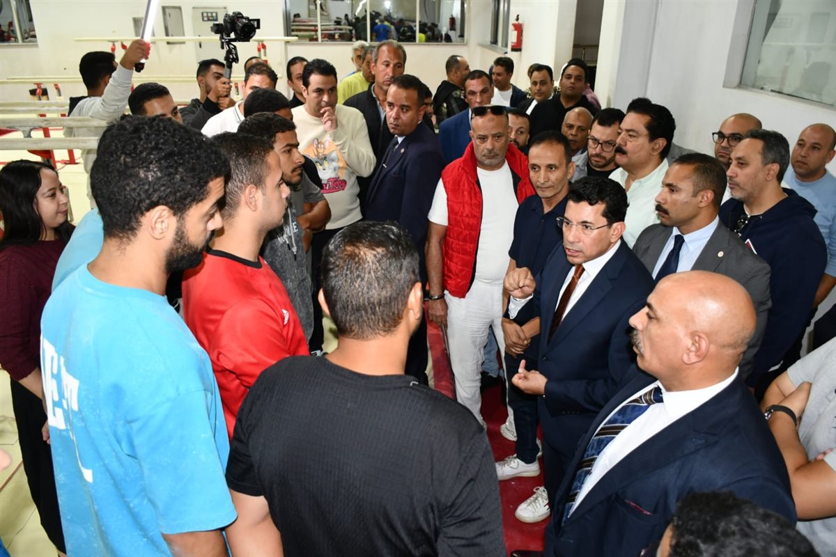 أشرف صبحي يشهد النسخة الثانية من أولمبياد الصحفيين&nbsp;