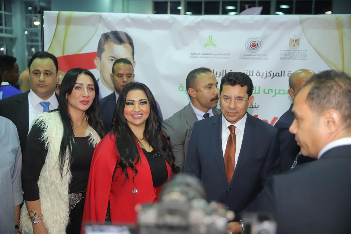 أشرف صبحي يشهد النسخة الثانية من أولمبياد الصحفيين&nbsp;