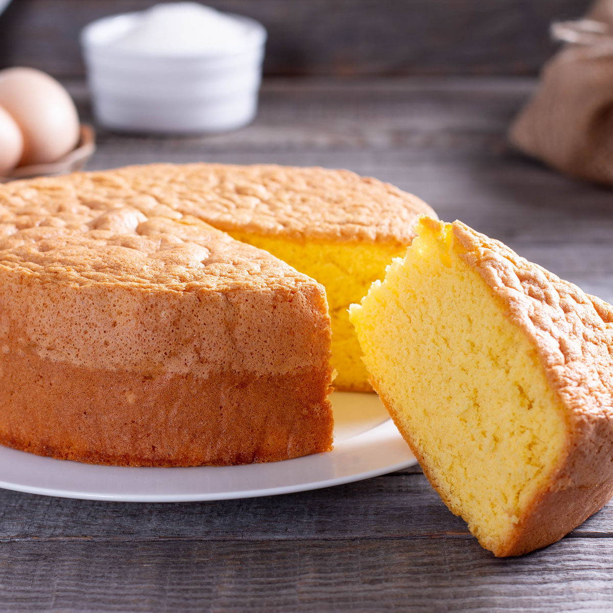 كيك اسفنجي للدايت