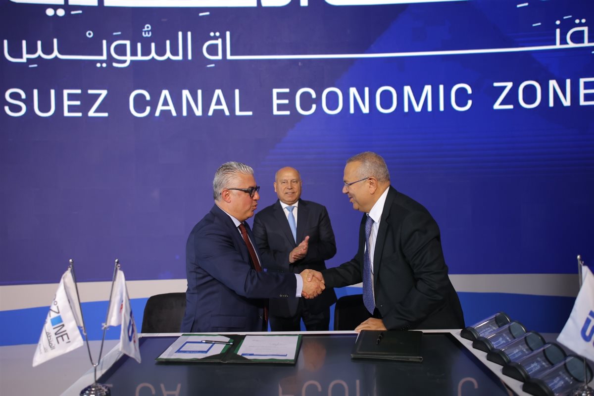 جانب من توقيع مذكرة التفاهم، فيتو