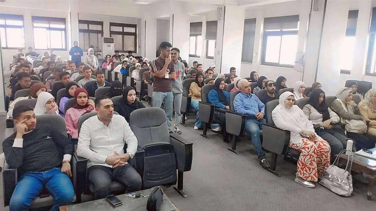 جانب من فاعليات الندوة، فيتو