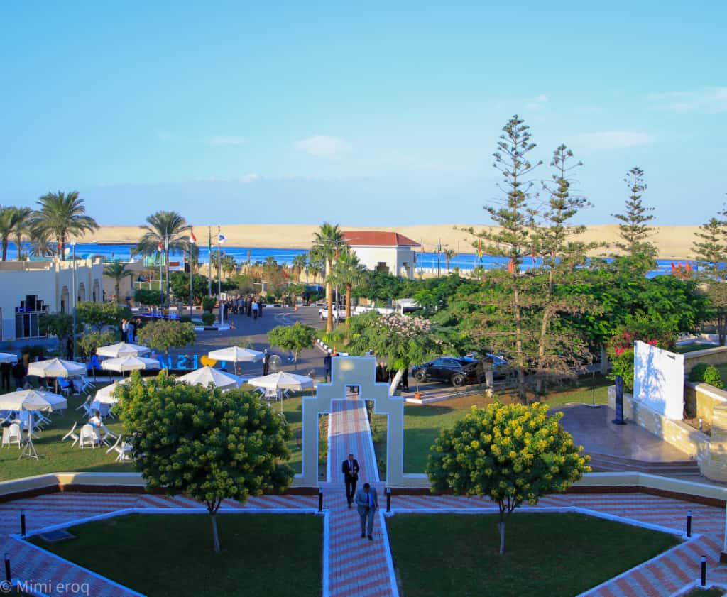 جانب من مراسم الافتتاح، فيتو