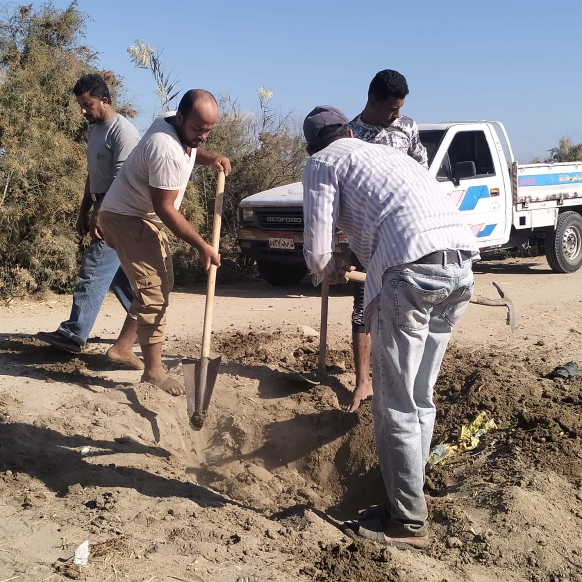 جانب من أعمال التطهير،فيتو