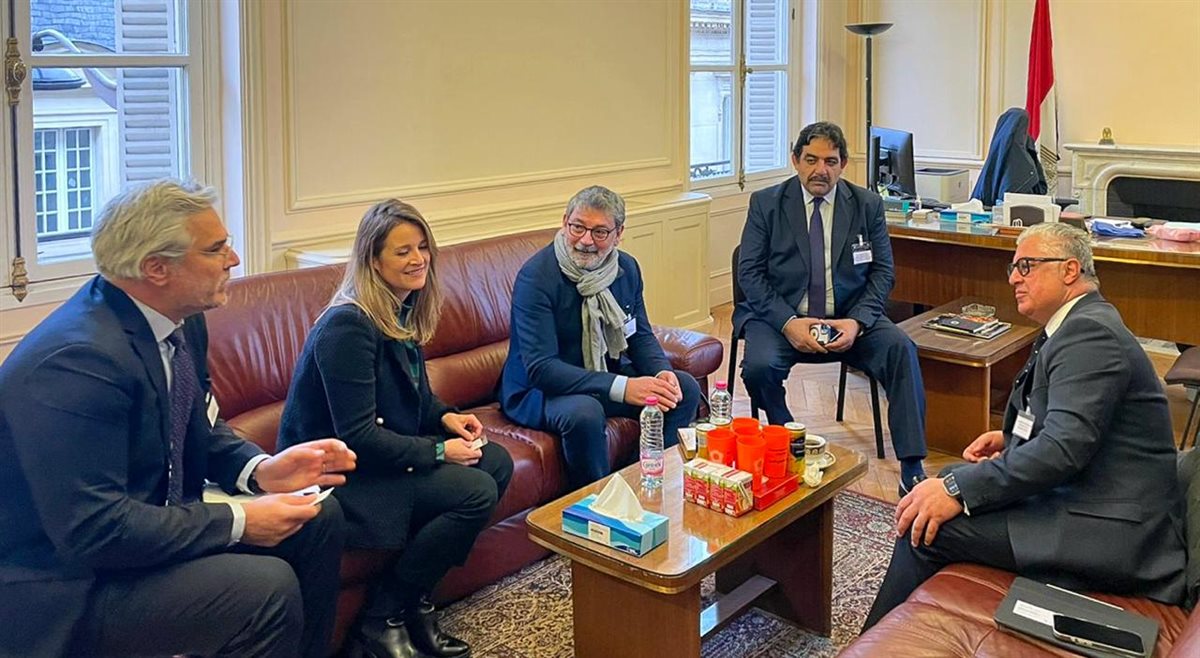 جانب من اللقاء، فيتو