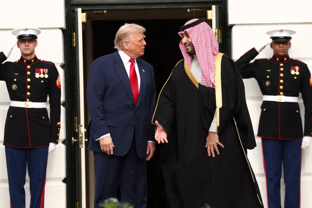محمد بن سلمان وترامب، فيتو