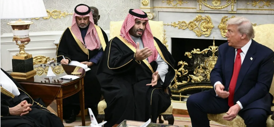 لقاء الرئيس الأمريكي ترامب وولي العهد السعودي محمد بن سلمان، فيتو