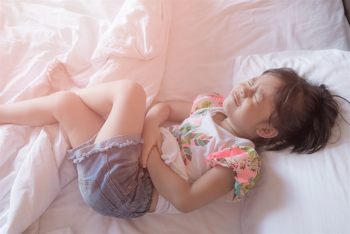 علاج ألام البطن عند الاطفال