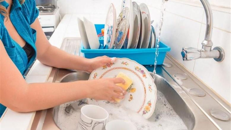 غسل الصحون