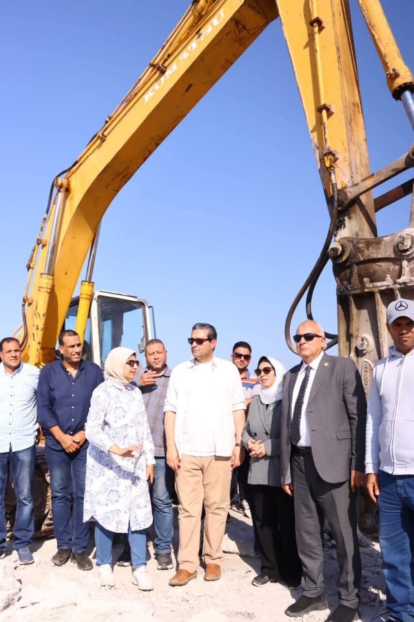 محافظ دمياط يتابع مخطط تطوير منطقة الفنار واللسان رأس البر