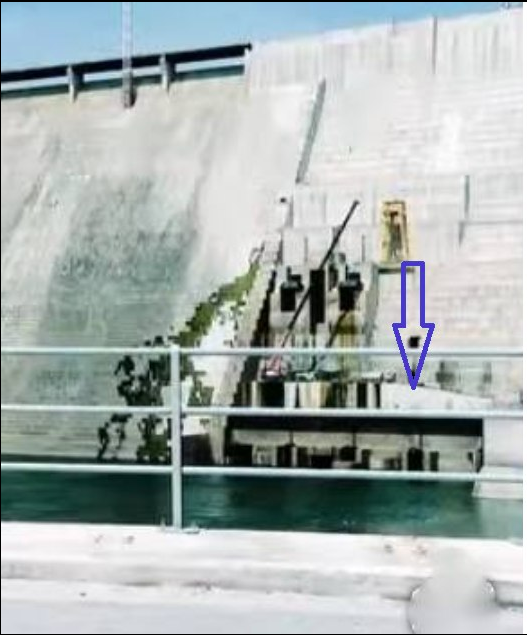 واقع الإجهادات والهبوط الرأسي والجانبي بسد النهضة، فيتو