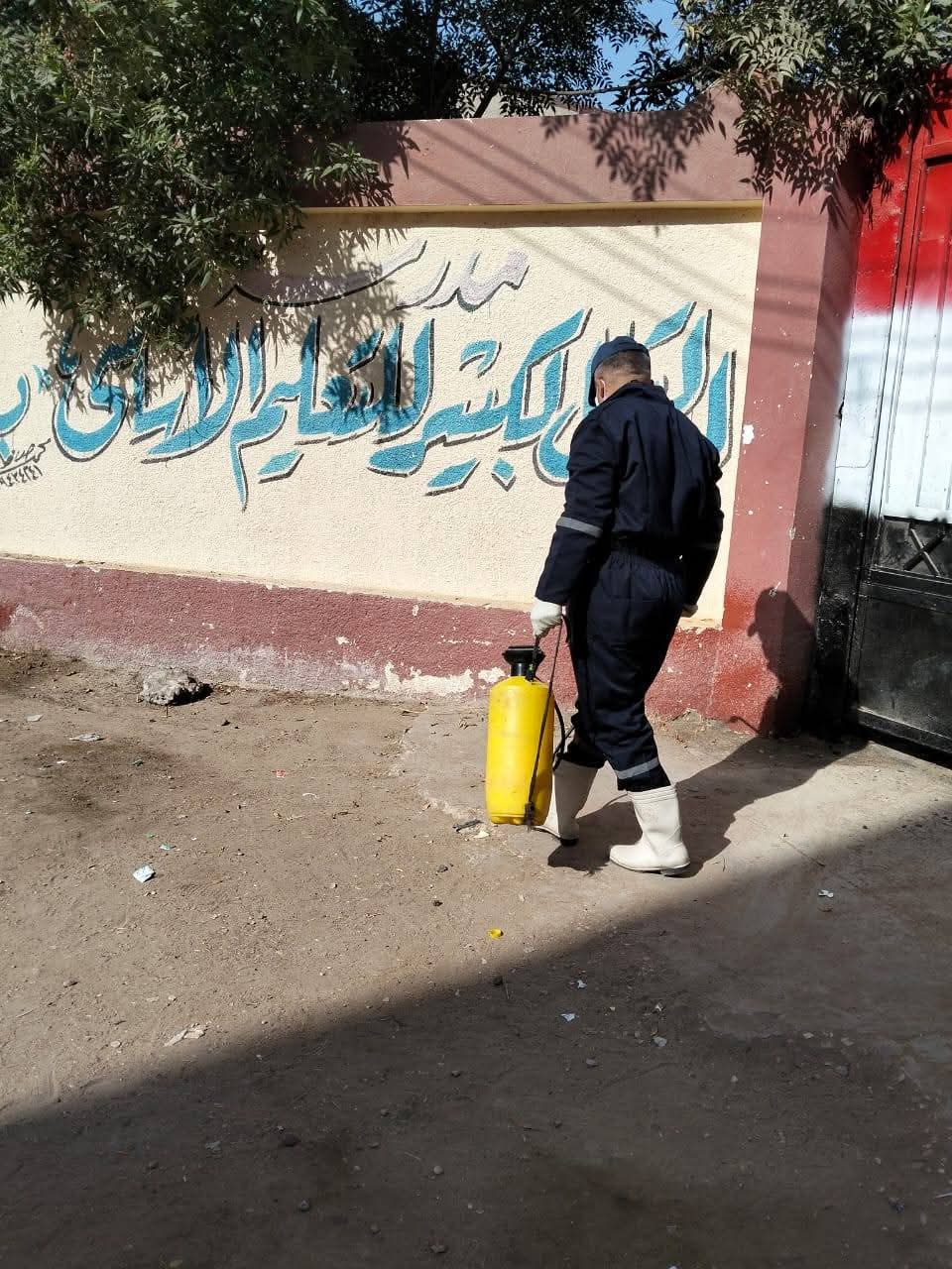 جانب من أعمال التعقيم، فيتو