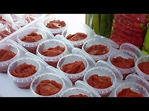 معجون الطماطم البيتي