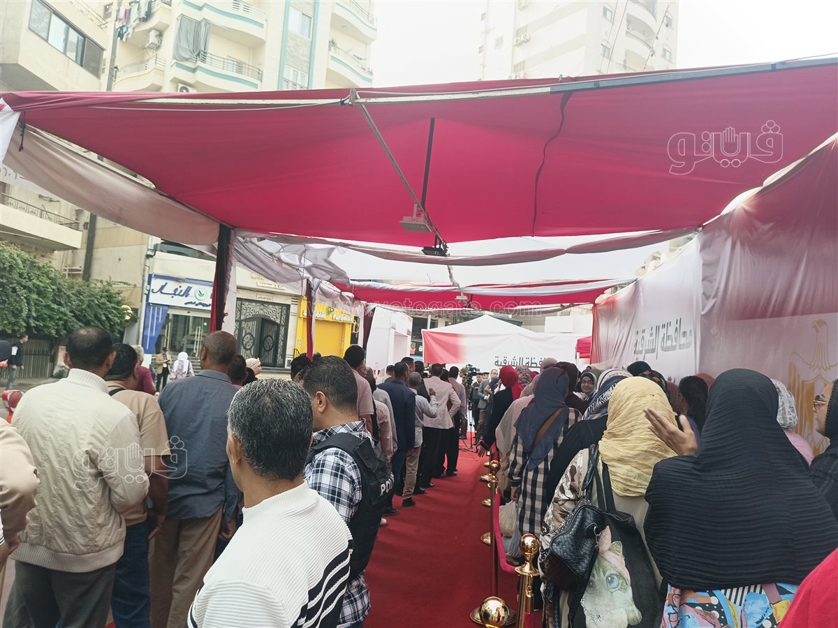 الشرقية على قلب الحدث.. تأمين مشدد وطوابير ممتدة أمام صناديق الاقتراع،فيتو