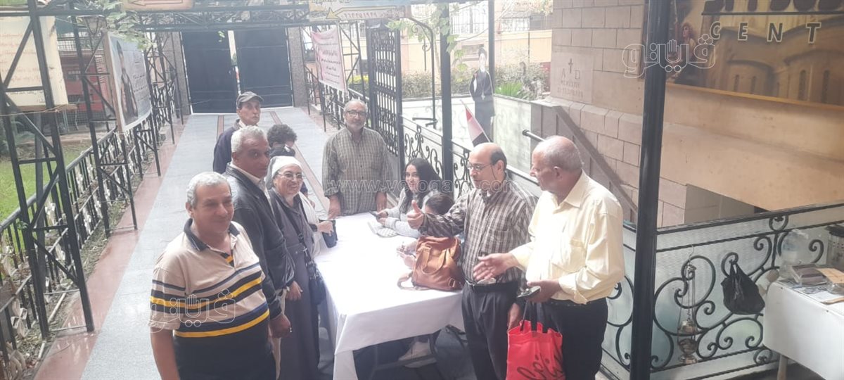لجان في كنائس بورسعيد لتشجيع الناخبين للتصويت في انتخابات النواب، فيتو