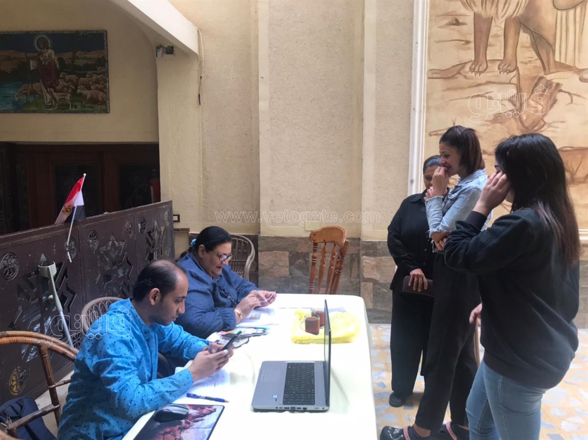 لجان في كنائس بورسعيد لتشجيع الناخبين للتصويت في انتخابات النواب، فيتو