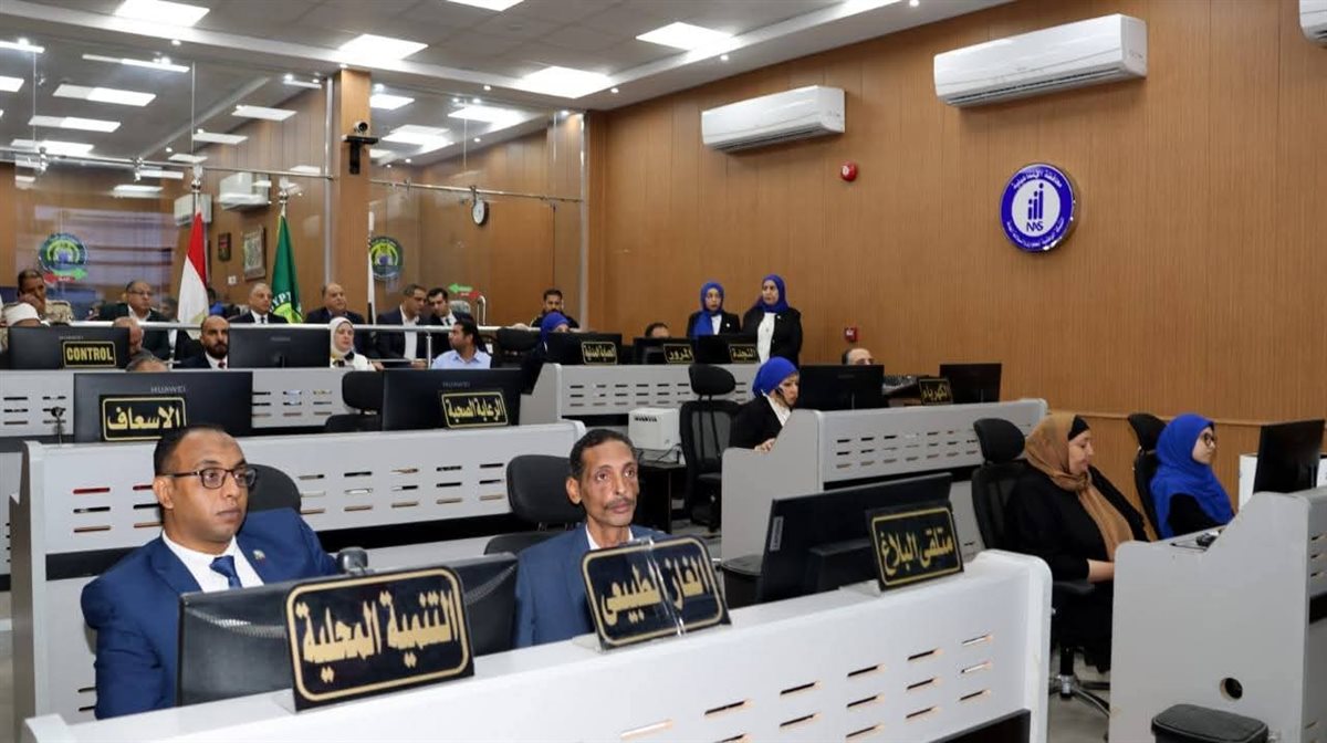 جانب من غرفة عمليات الشبكة الوطنية، فيتو