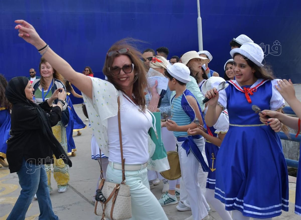 ميناء بورسعيد السياحي يستقبل السفينة السياحية «CELESTYAL JOURNEY»، فيتو