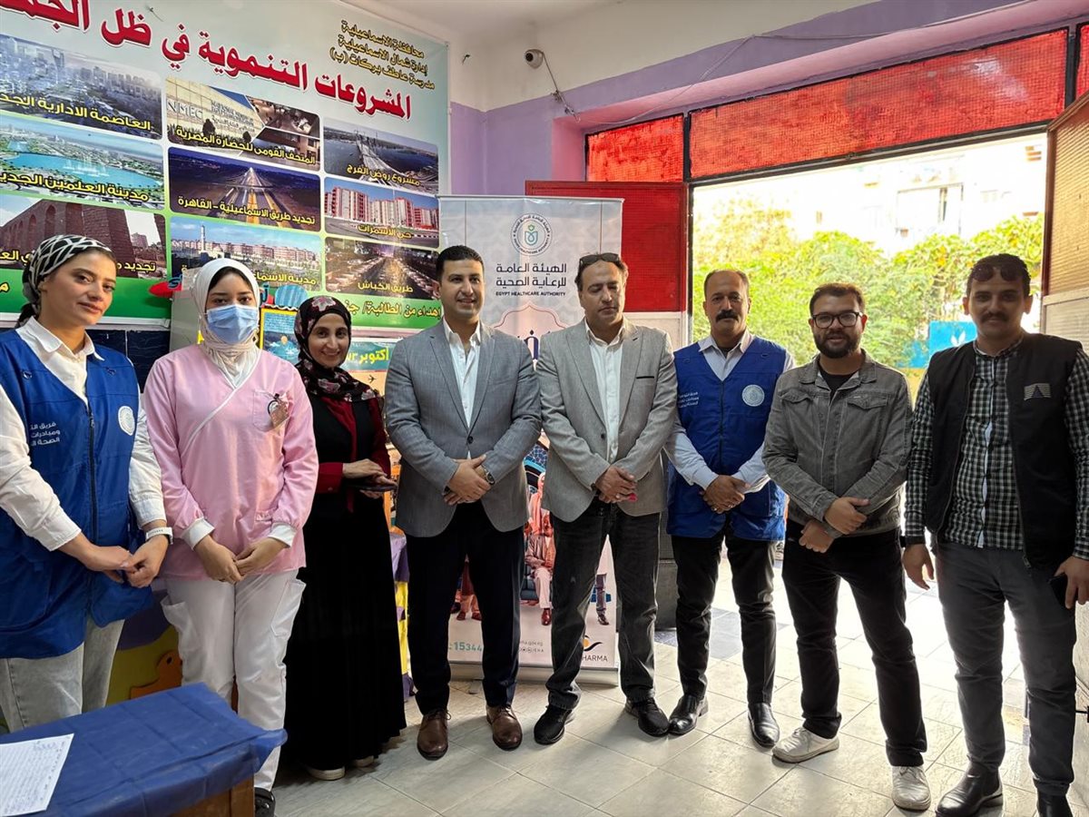 جانب من انتشار فرق الرعاية الصحية بالإسماعيلية، فيتو