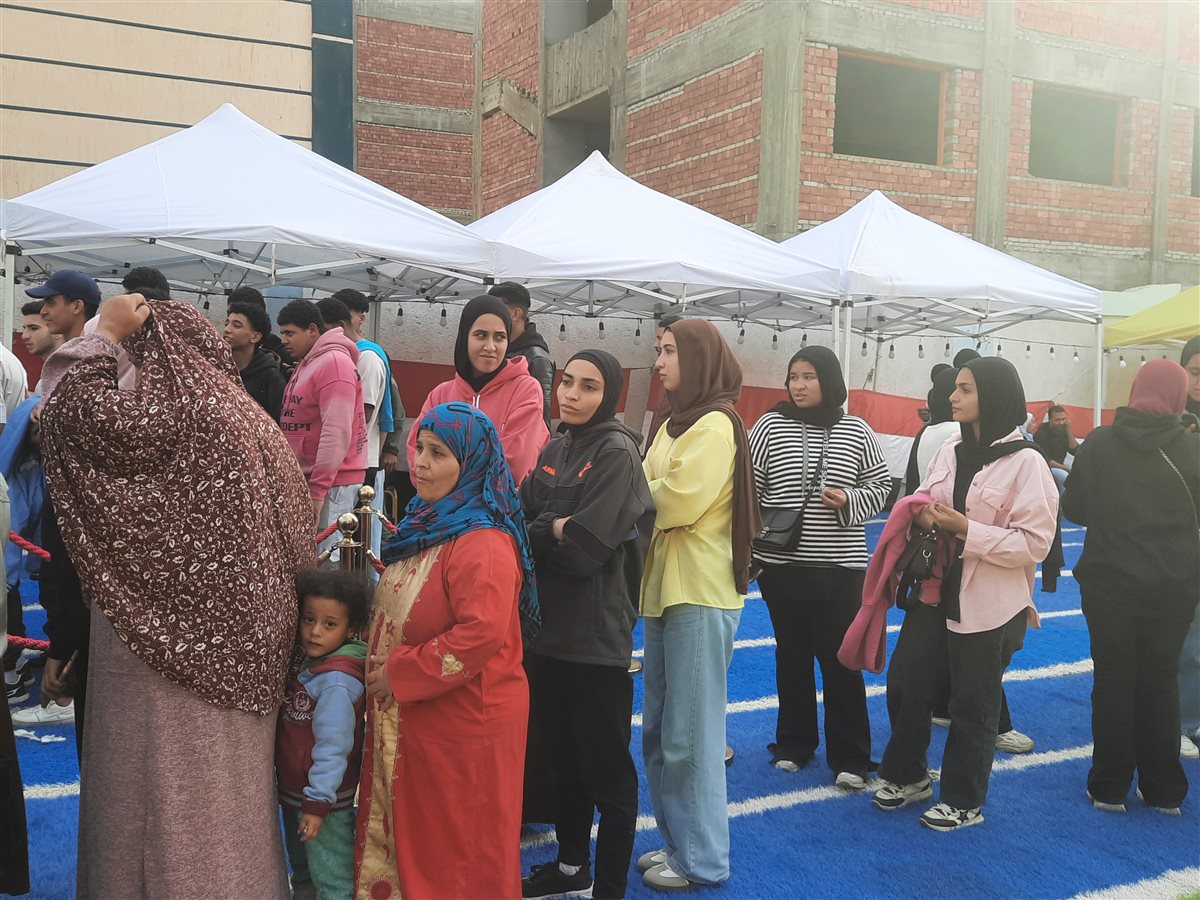 جانب من عمليات التصويت، فيتو