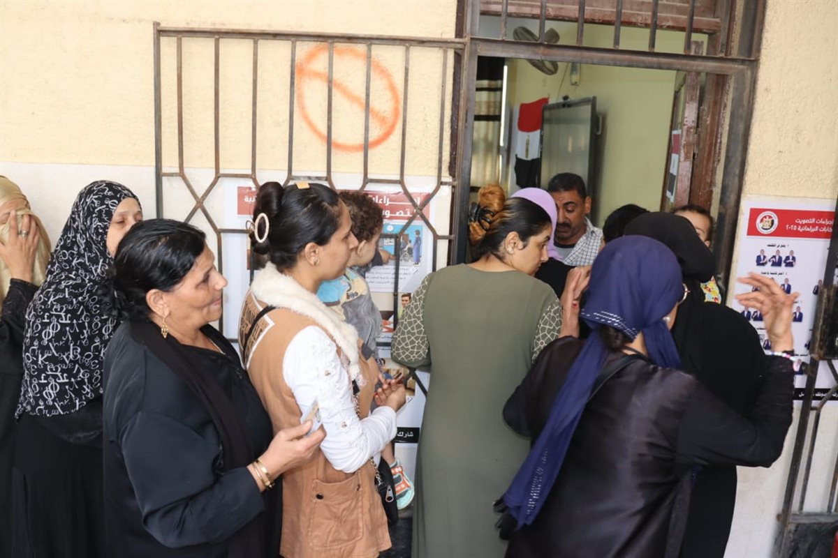 اقبال السيدات علي الانتخابات بالقليوبية،فيتو&nbsp;