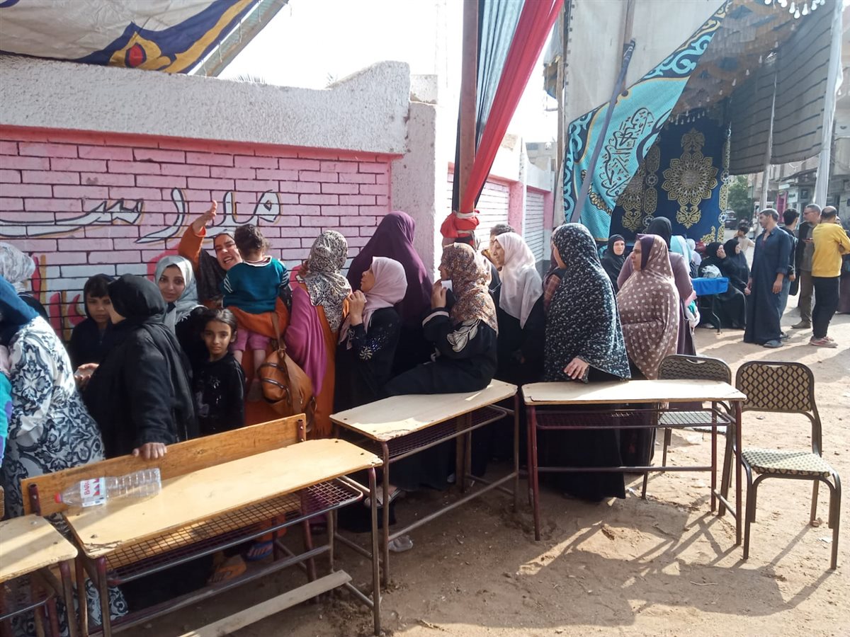 اقبال السيدات علي الانتخابات بالقليوبية،فيتو&nbsp;