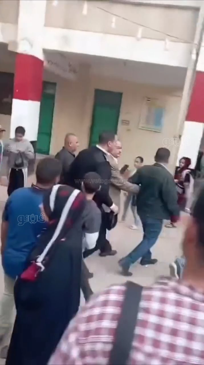 مشادة عنيفة داخل لجنة انتخابية بالشرقية،فيتو