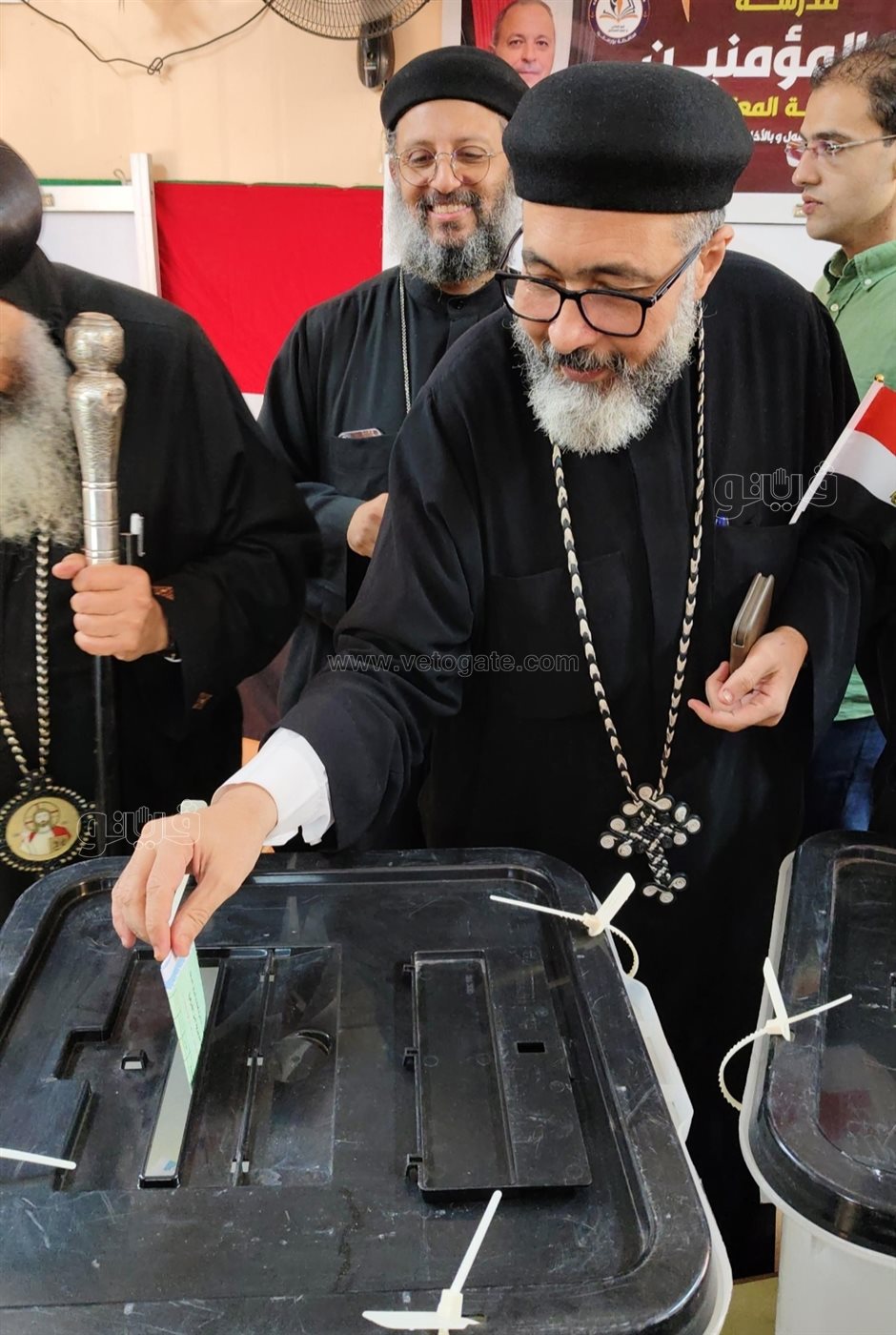 القس أرميا فهمي المتحدث باسم مطرانية الأقباط الأرثوذكس ببورسعيد، فيتو&nbsp;