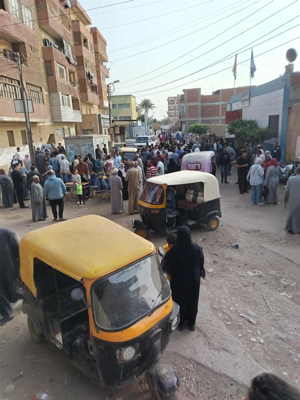 التوك توك وسيلة نقل الناخبين بالغربية