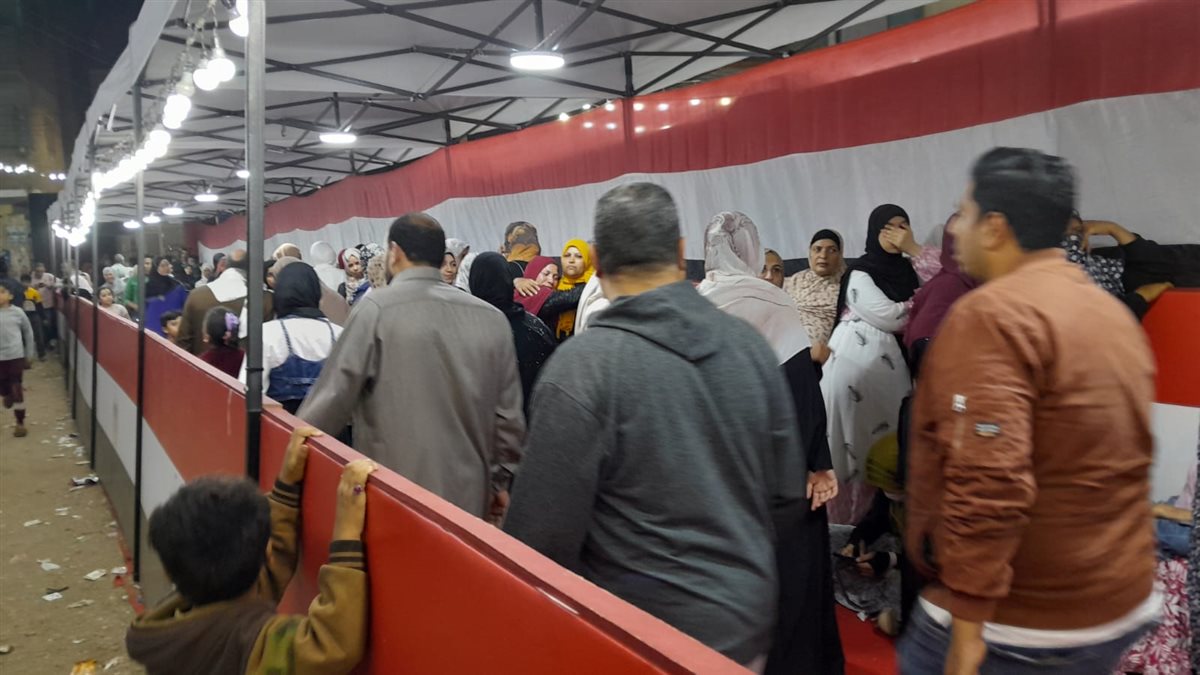 اقبال علي اللجان الانتخابية بالقليوبية، فيتو 